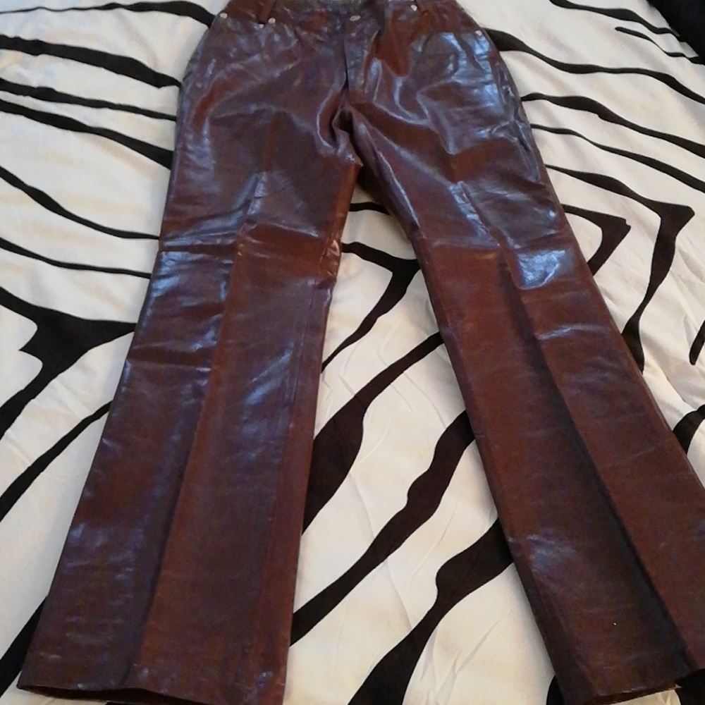 Leather pants